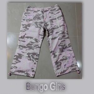 Bongo Girls Pink Camouflage Pants